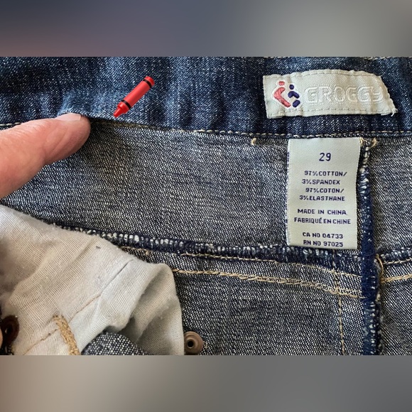 114. GROGGY Denim Skirt - Size 29 - Picture 5 of 6